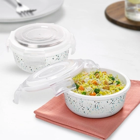 Larah By Borosil Riva Klip N Store Storage Container food storage,storage containers,kitchen storage