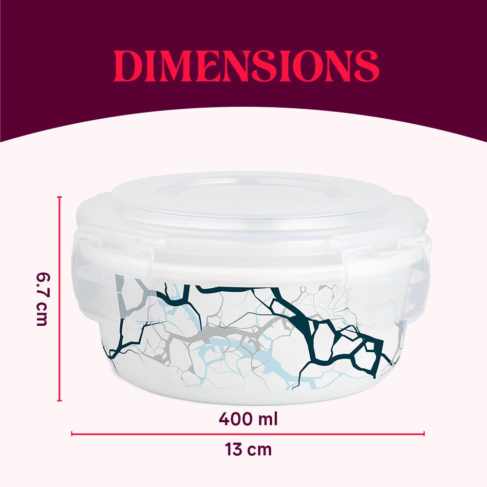 Larah By Borosil Sara Klip N Store Storage Container