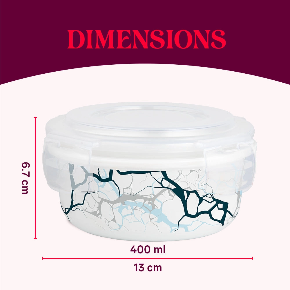 Larah By Borosil Sara Klip N Store Storage Container