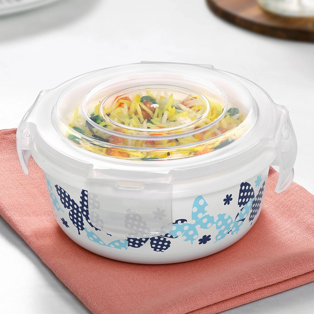 Larah By Borosil Veera Blue Klip N Store Storage Container food storage,storage containers,kitchen storage