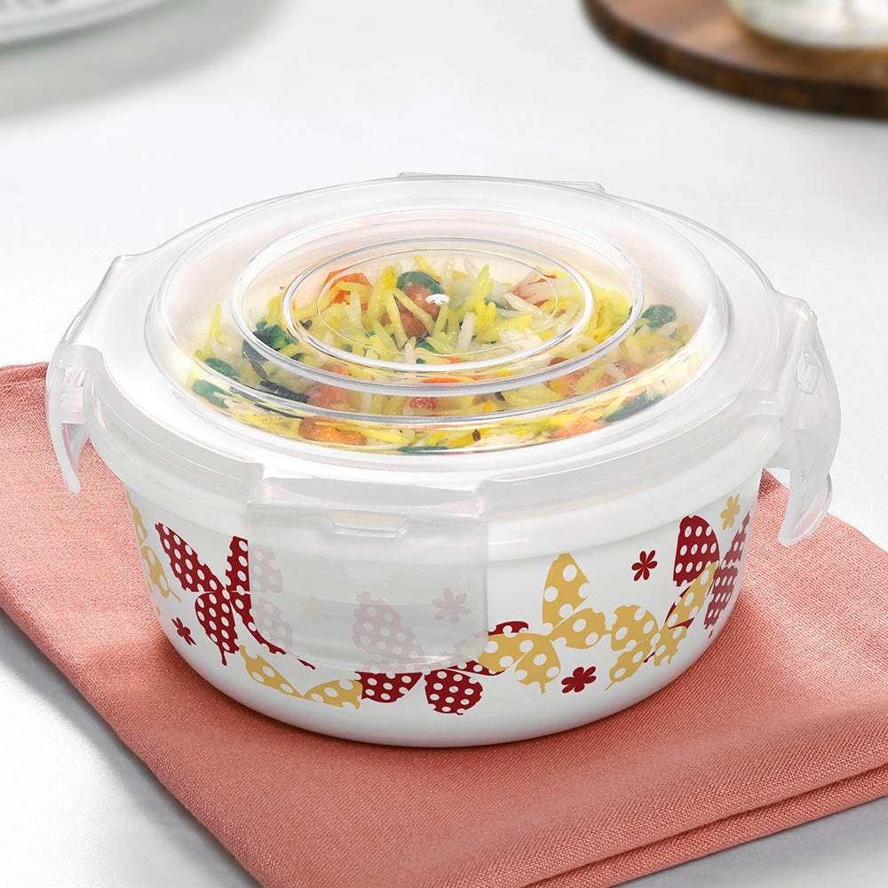 Larah By Borosil Veera Orange Klip N Store Storage Container food storage,storage containers,kitchen storage
