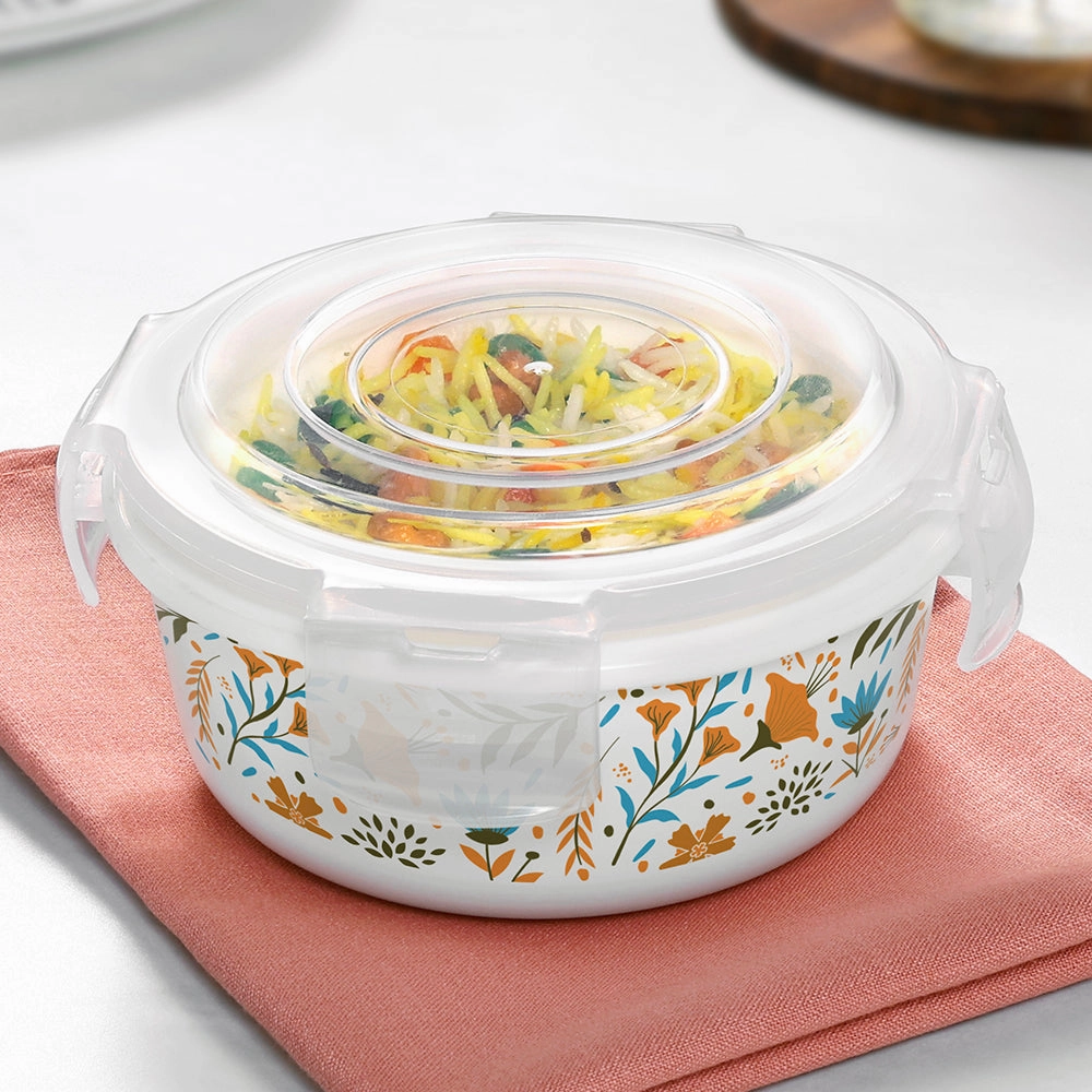 Larah By Borosil Ziva Sky Klip N Store Storage Container food storage,storage containers,kitchen storage