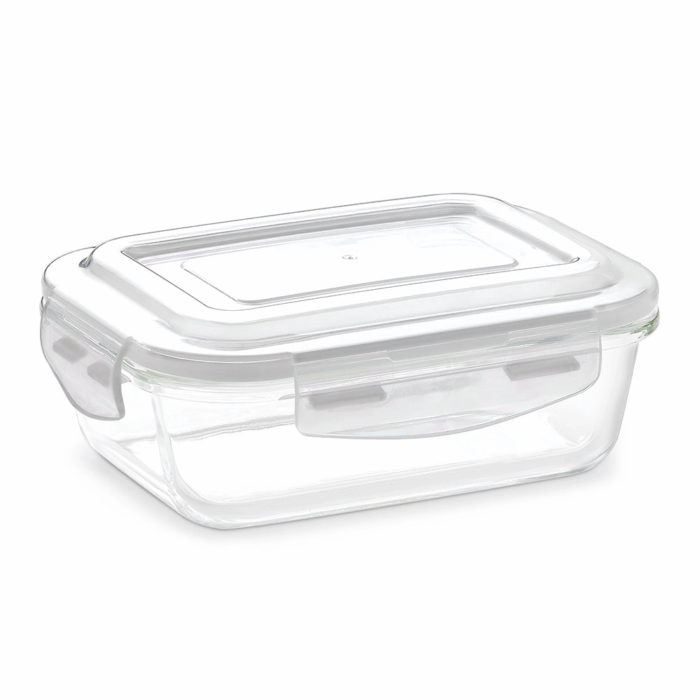 Larah Everyday Klip n Store Rectangular Glass Container