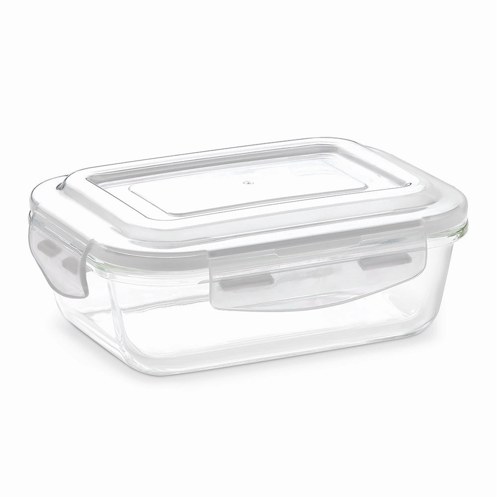 Larah Everyday Klip n Store Rectangular Glass Container
