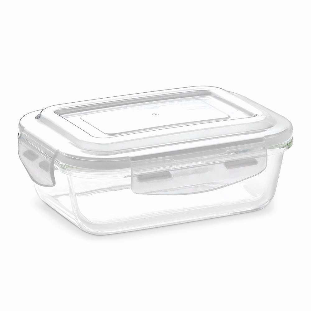 Larah Everyday Klip n Store Rectangular Glass Container