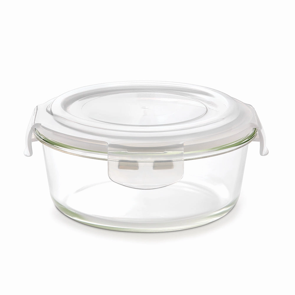 Larah Everyday Klip n Store Round Glass Containers