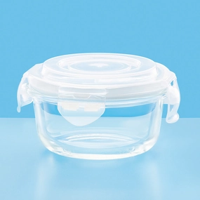 Larah Everyday Klip n Store Round Glass Containers food storage,storage containers,kitchen storage