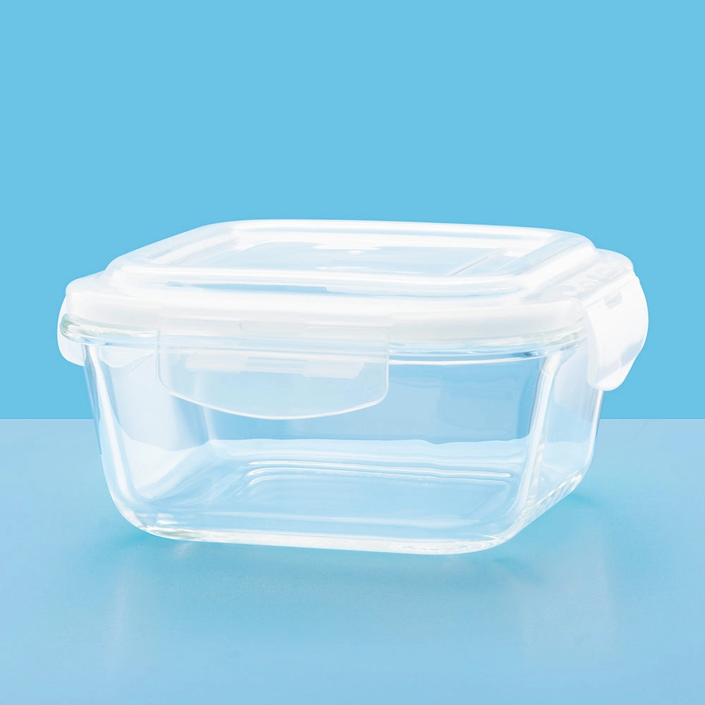 Larah Everyday Klip n Store Square Glass Container food storage,storage containers,kitchen storage