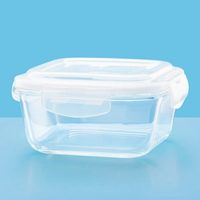 Larah Everyday Klip n Store Square Glass Container food storage,storage containers,kitchen storage