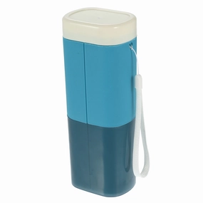 Large Capacity Toothbrush Case with Cup PP PE 7.87"x3.07"x2.28" toothbrush holder,bathroom cup,bathroom organizer
