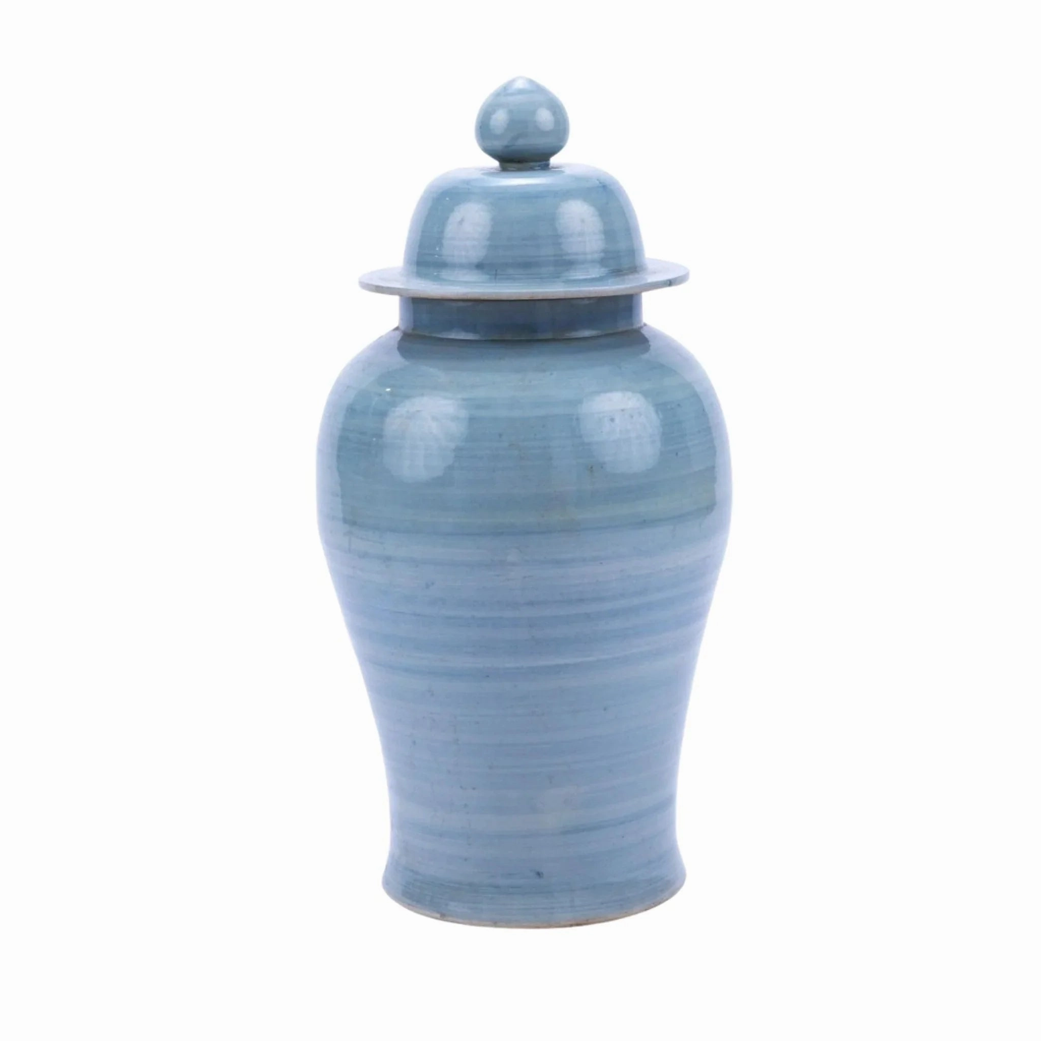 Large Lake Blue Porcelain Temple Jar vase,flower vase,home decoration