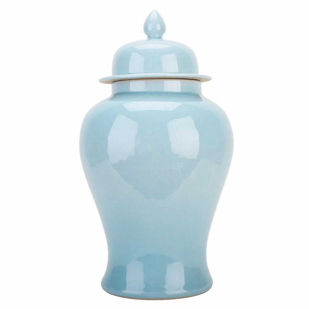 Large Temple Jar in Celadon vase,flower vase,home decoration