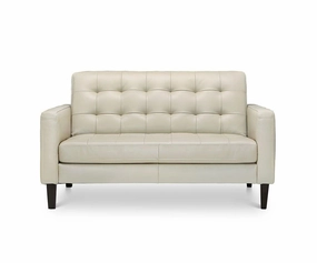 Laura Leather Loveseat sofa,couch,living room furniture