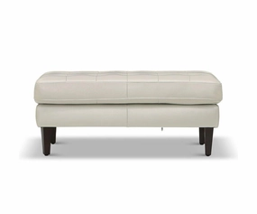 Laura Leather Ottoman sofa,couch,living room furniture