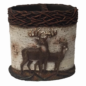 Laural Home Majestic Deer Toothbrush Holder toothbrush holder,bathroom cup,bathroom organizer