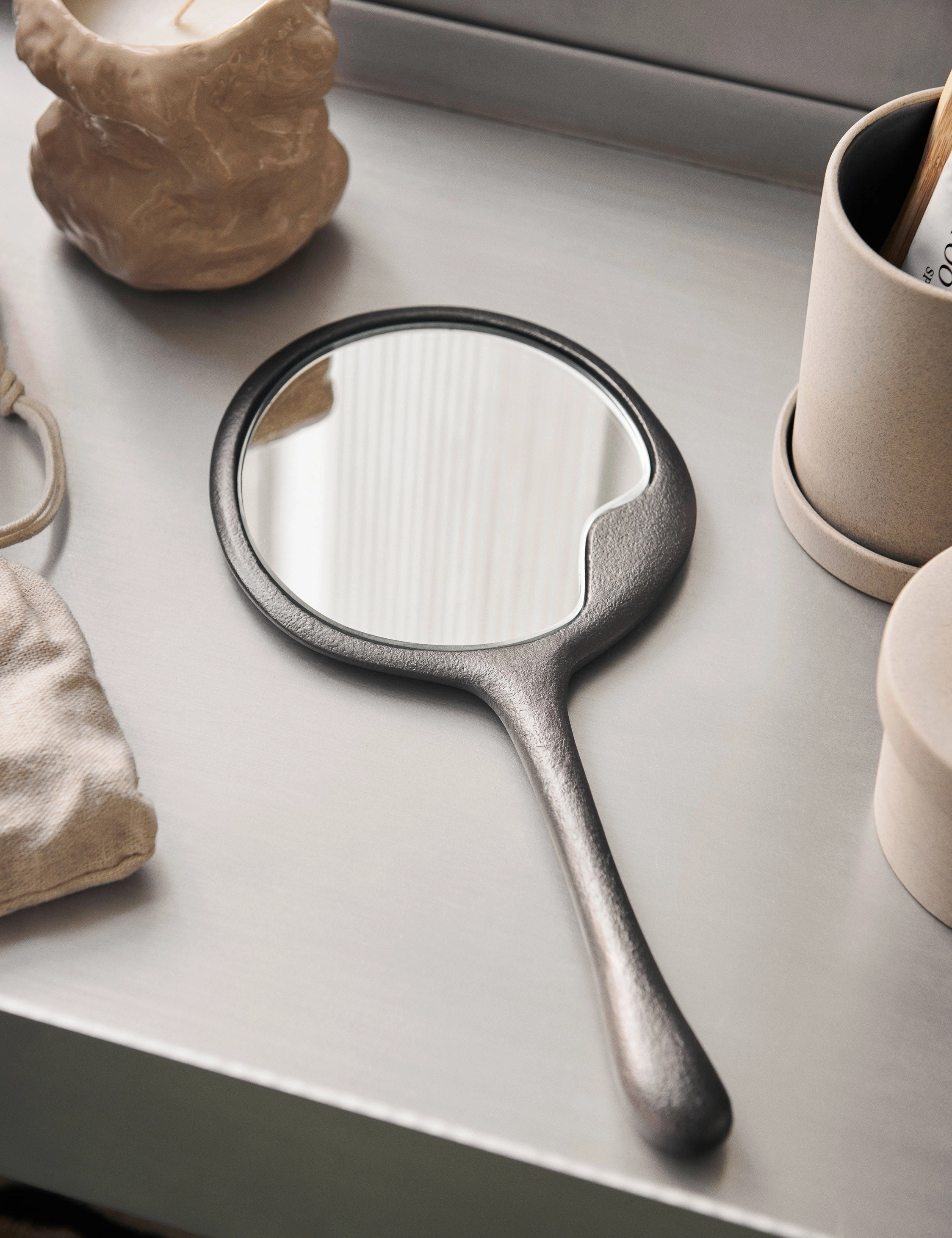 Lava Hand Mirror by Ferm Living decorative mirror,wall mirror,home decor