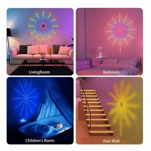 LED Firework Digital Lamp with remote control AB-Z1074 LED strip lights,ambient lighting,LED lights