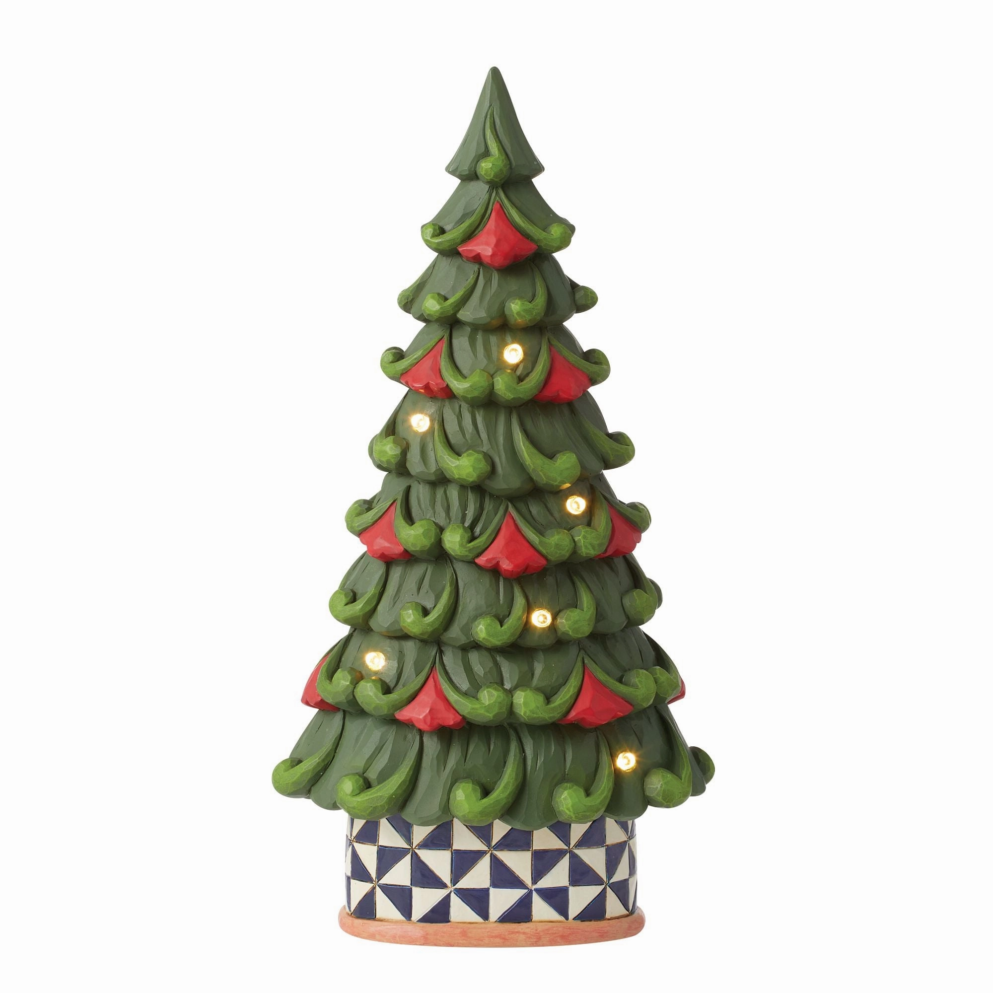 LED Tree Windmill Pattern Base