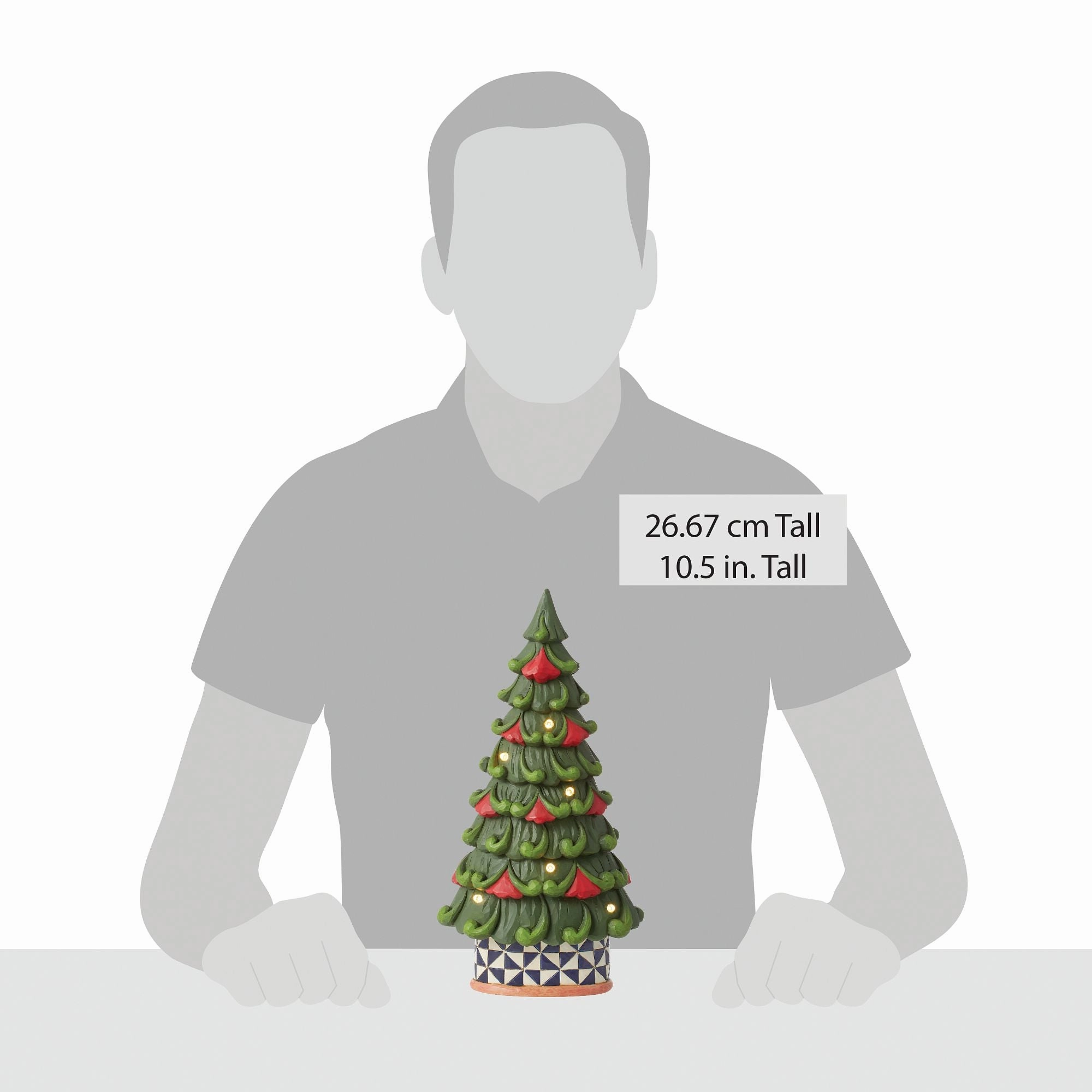 LED Tree Windmill Pattern Base
