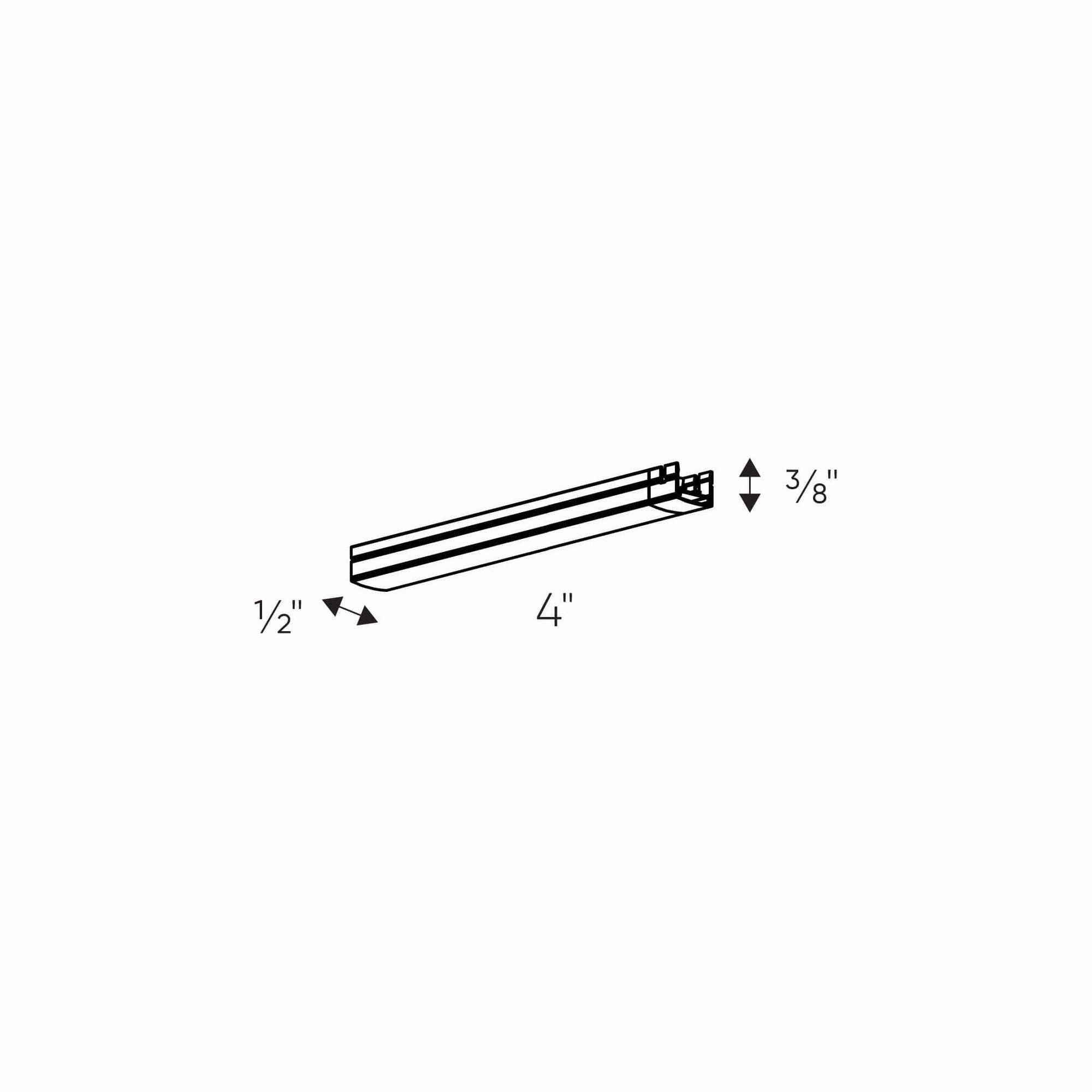 LED Ultra Slim Linear 4" extension