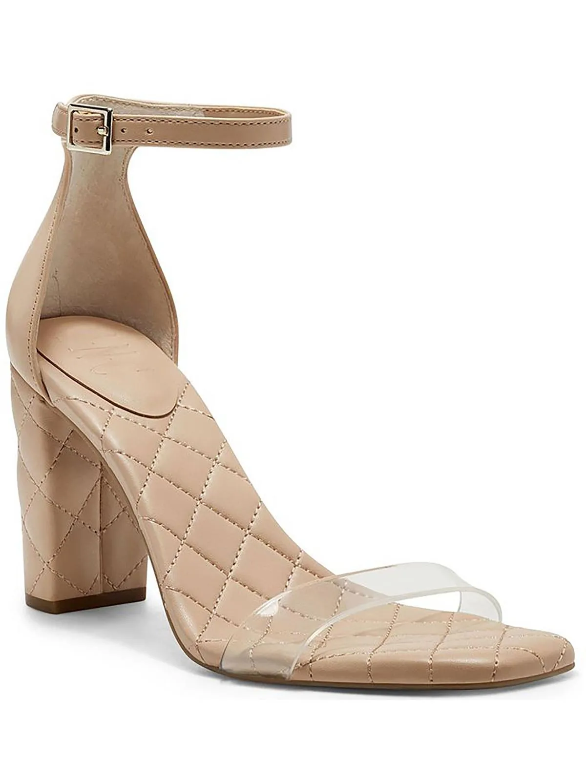 Lexini 11 Womens Open Toe Ankle Strap Heels