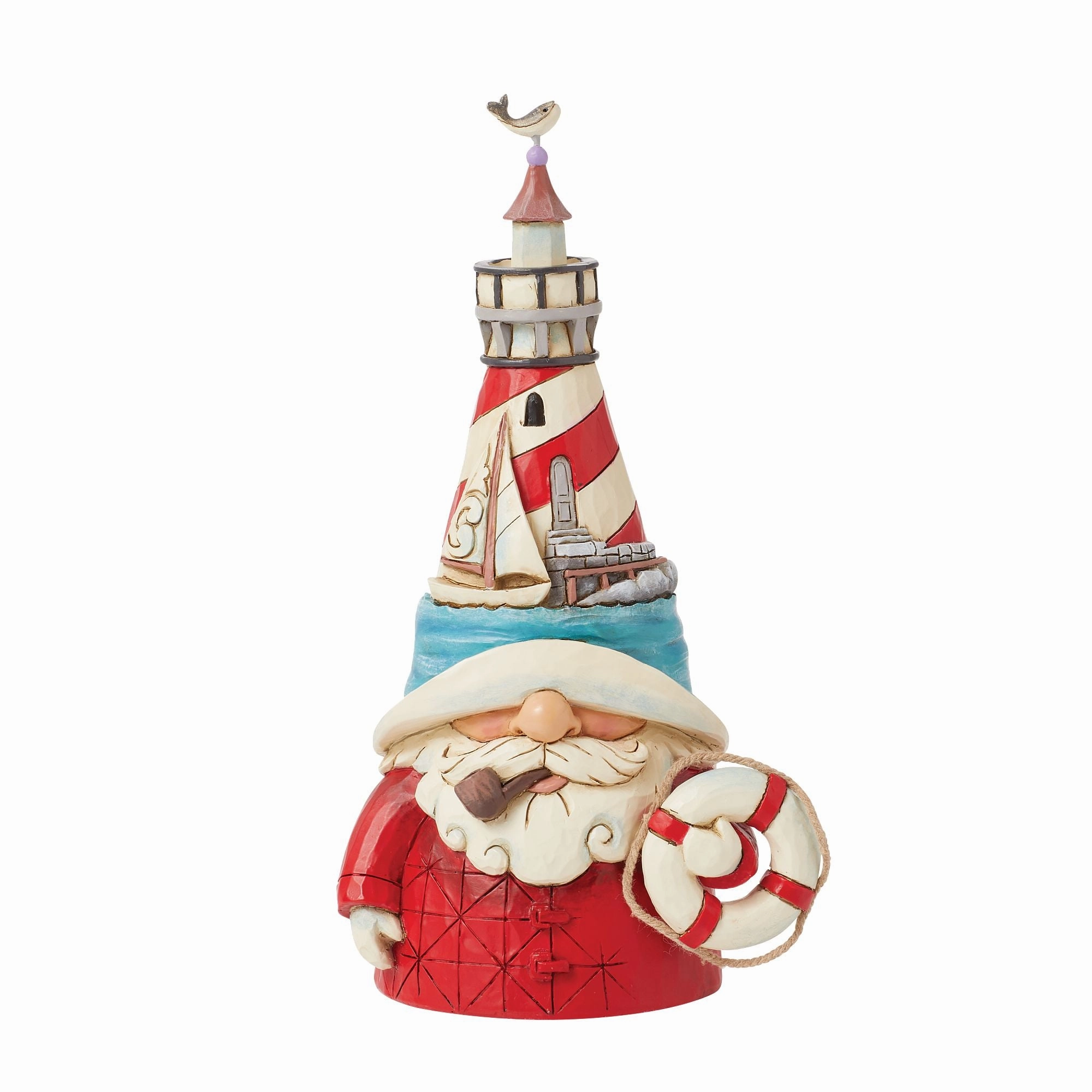 Lighthouse Hat Gnome Figurine figurines,decorative figurines,home accents