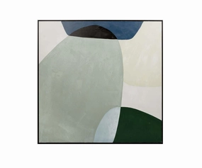 Lily Pad Lake II Oil Painting dining table,kitchen table,dining room furniture