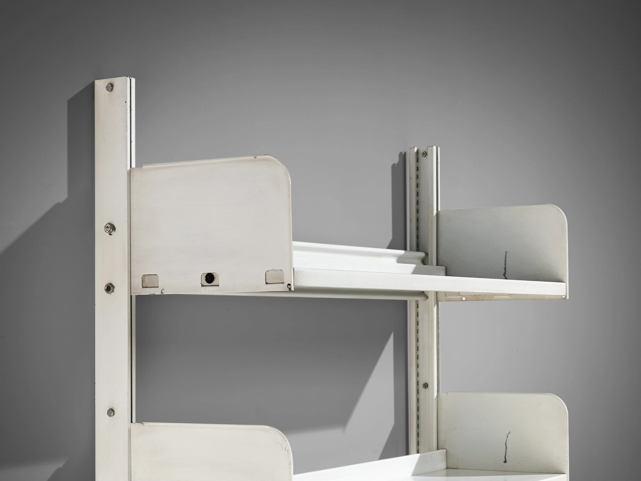 Lips Vago 'Congresso' Bookcase in White Steel