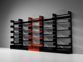 Lips Vago Set of Five 'Congresso' Bookcases storage cabinet,organizer,furniture storage