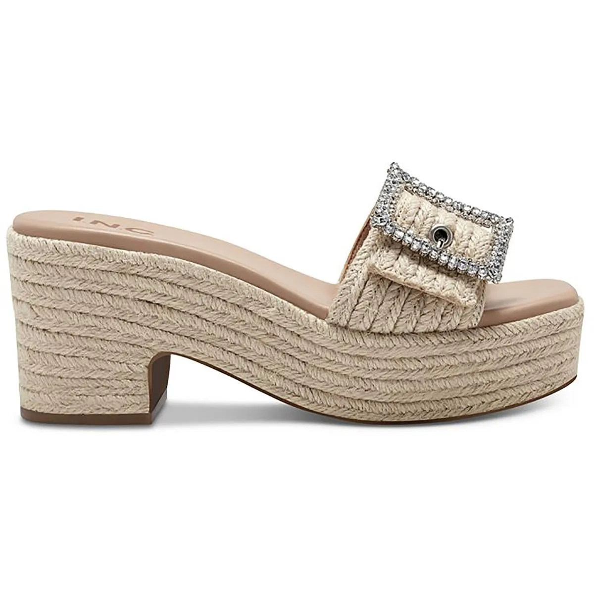 Lixtey Womens Slide Platform Block Heels