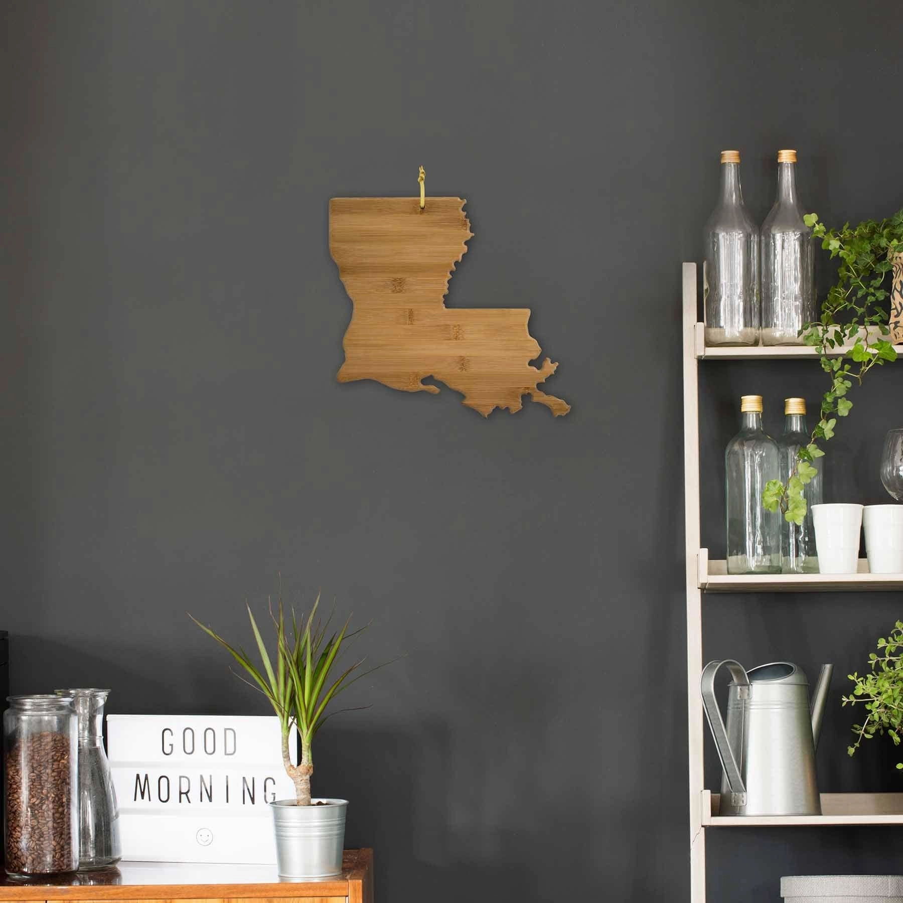 Louisiana Cutting Board, 13" x 12"