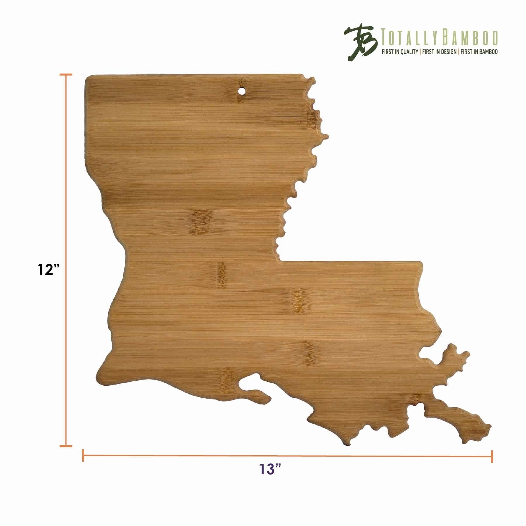 Louisiana Cutting Board, 13" x 12"