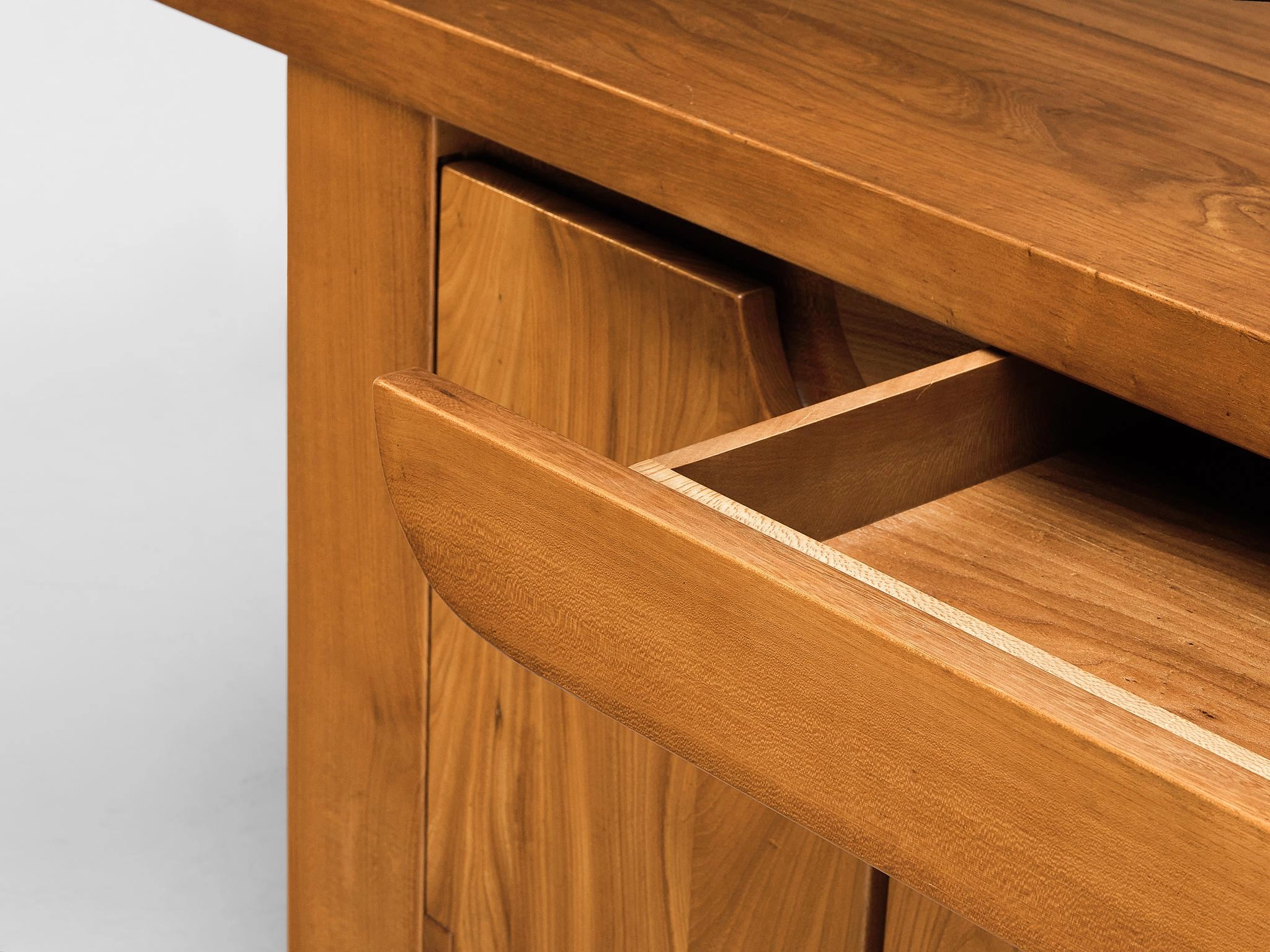 Luigi Gorgoni for Roche Bobois Sideboard in Solid Elm
