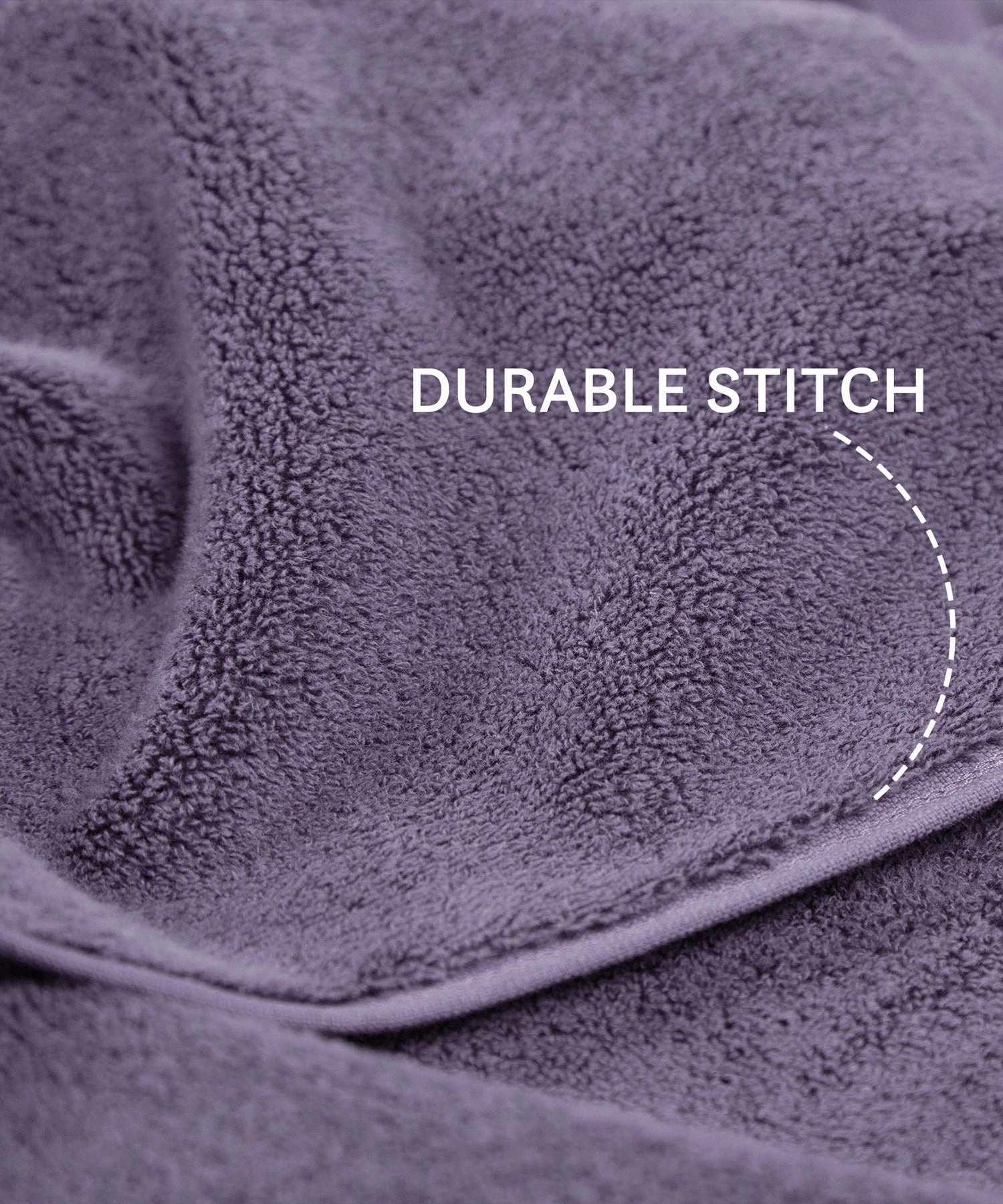 Luxury 2Pc Bath Towel Set, 625 Gsm, Purple