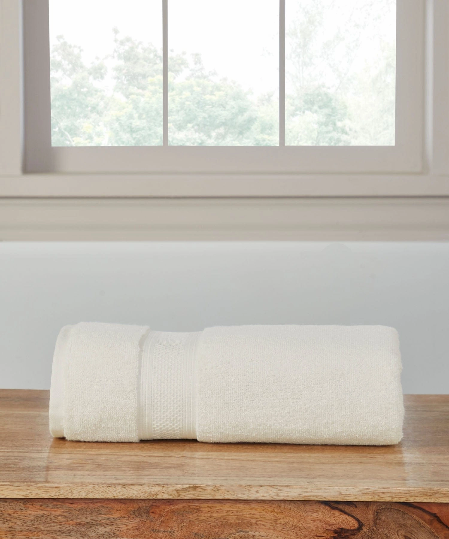Luxury Bath Towel, 625 GSM, White