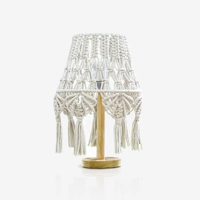 Macrame Table Lamp table lamp,bedside lamp,lighting decor