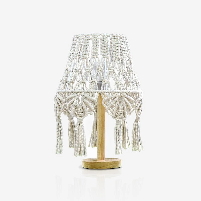 Macrame Table Lamp table lamp,bedside lamp,lighting decor
