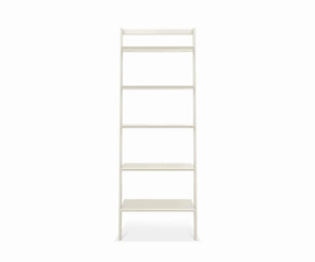Magrit Wide Bookcase - White sofa,couch,living room furniture