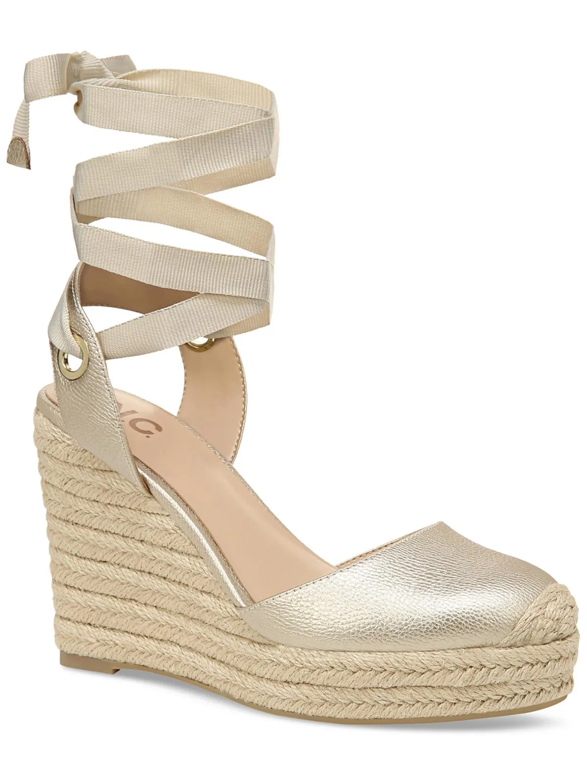 Maisie Womens Faux Suede Padded Insole Wedge Sandals ecco Shoes