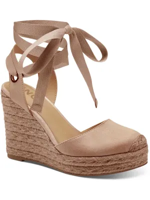 Maisie Womens Faux Suede Padded Insole Wedge Sandals ecco Shoes