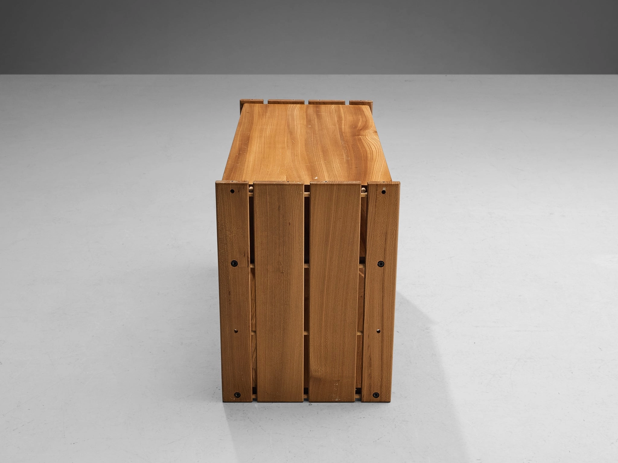 Maison Regain Shelf Cabinet in Elm