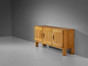 Maison Regain Sideboard in Solid Elm storage cabinet,organizer,furniture storage