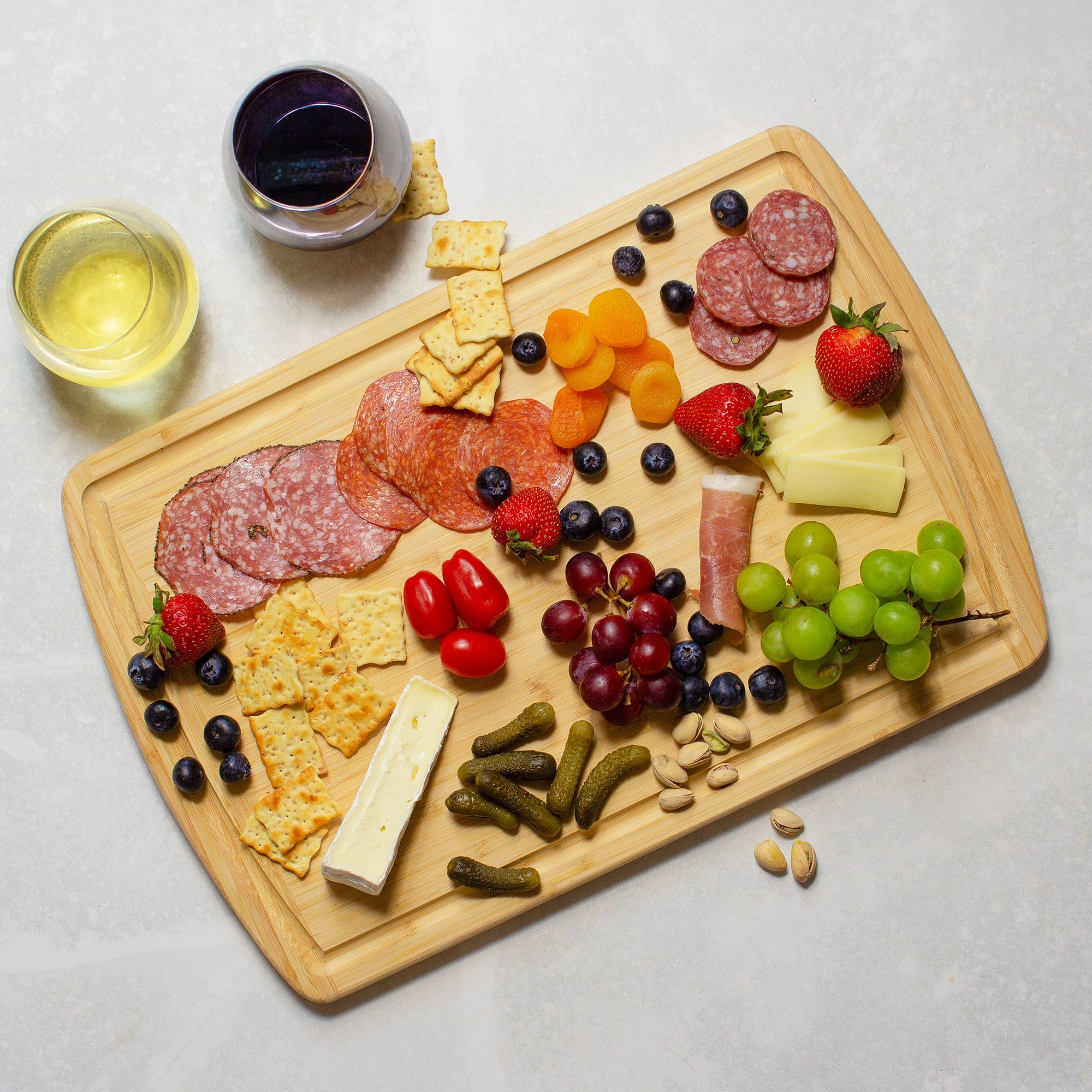 Malibu Groove Carving Board, 18" x 12"