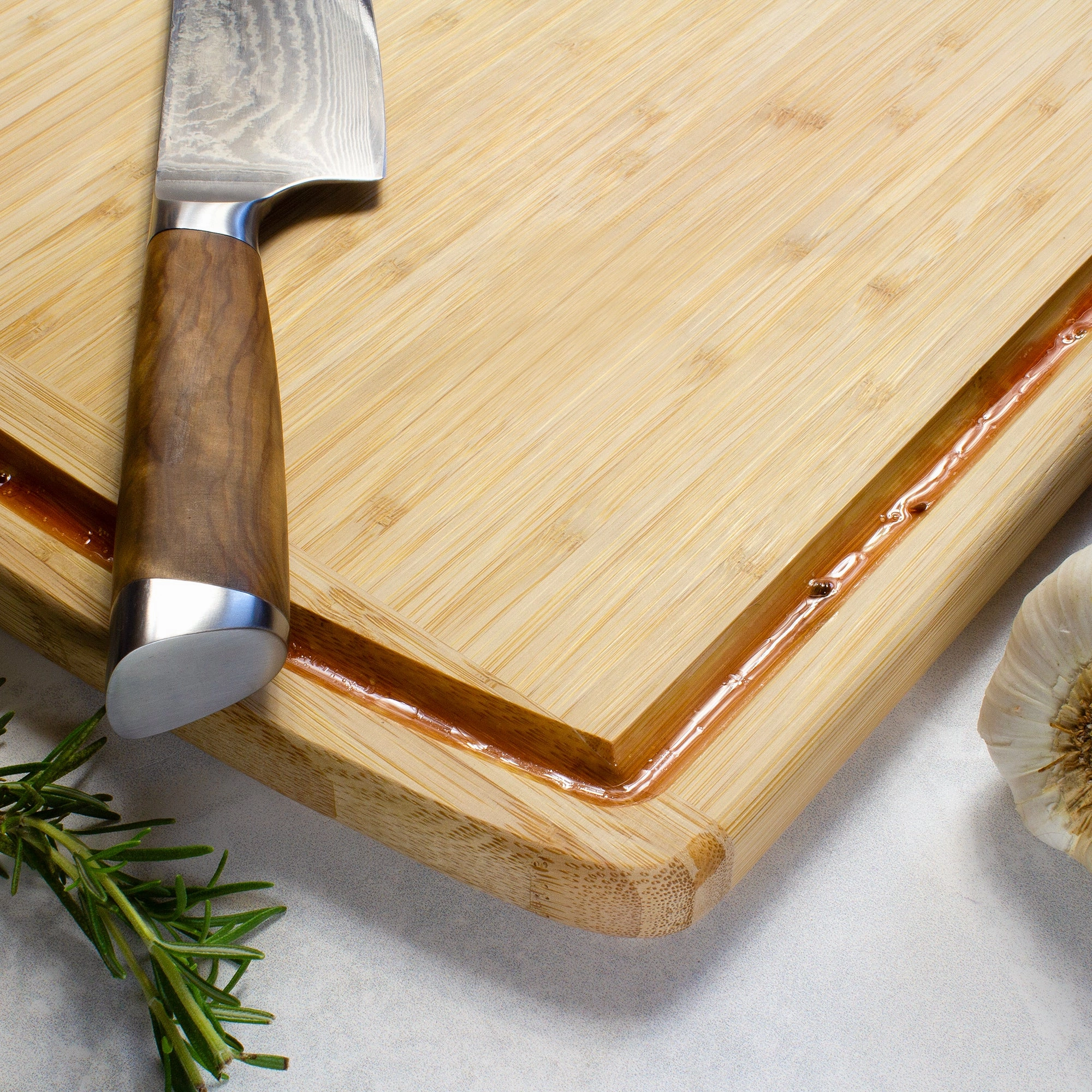 Malibu Groove Carving Board, 18" x 12"