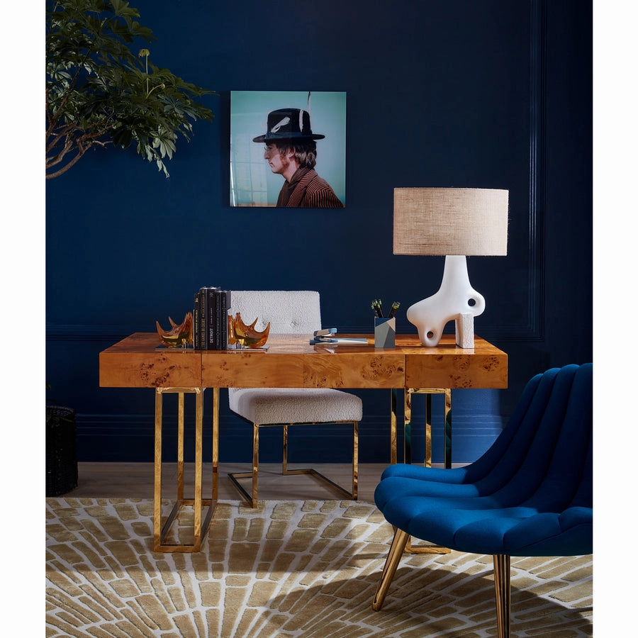 Mappa Wood Executive Desk | Jonathan Adler Bond