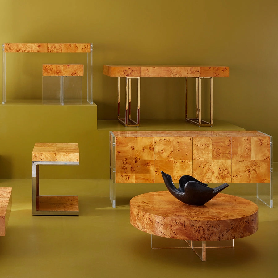 Mappa Wood Executive Desk | Jonathan Adler Bond