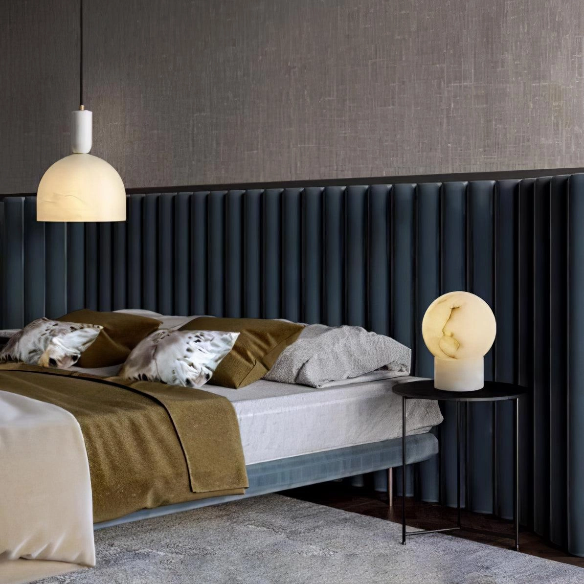 Marble Ball Table Lamp