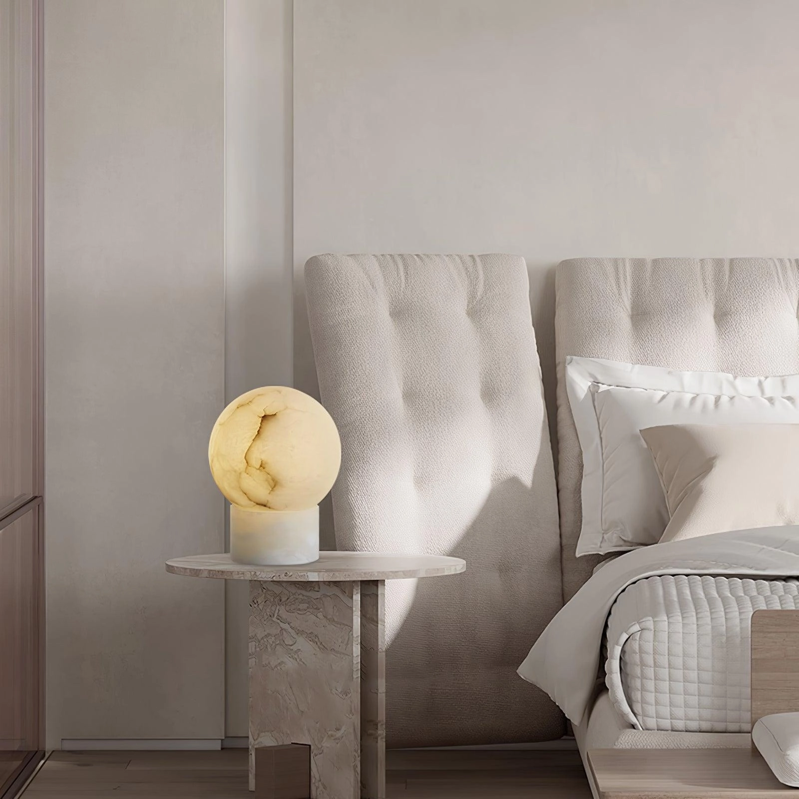 Marble Ball Table Lamp