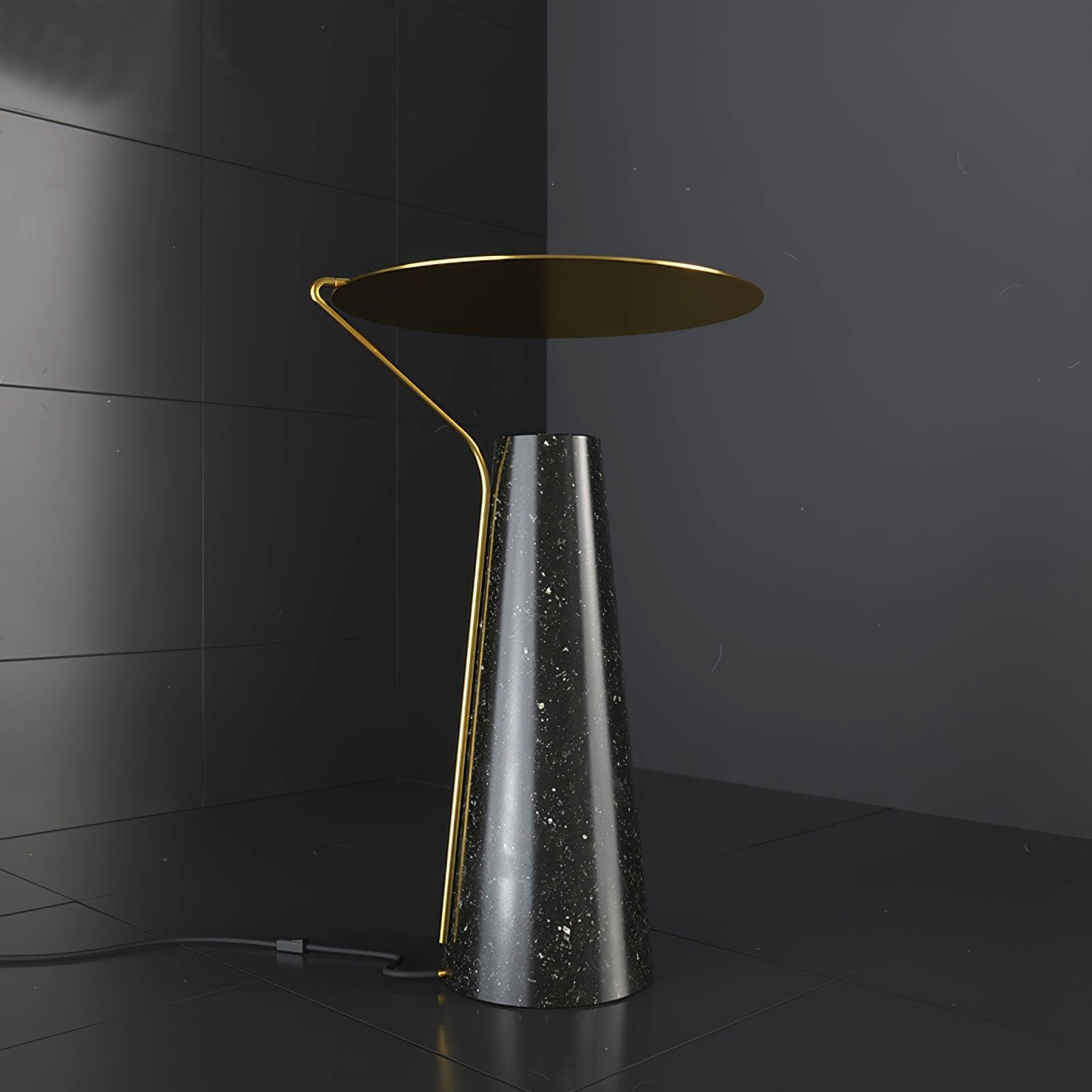 Marble Coffee Table Lamp
