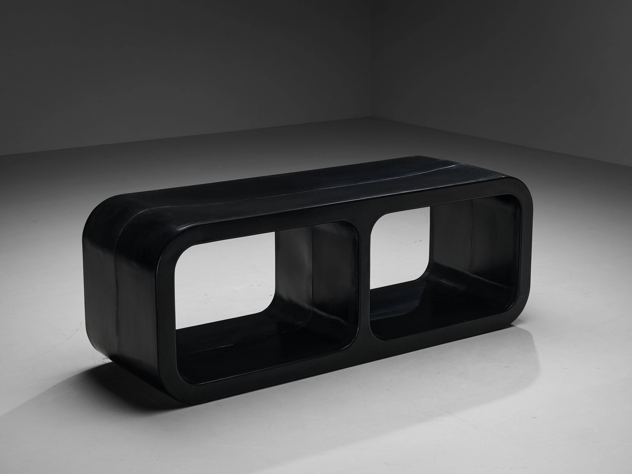 Marc Newson 'Kiss the Future' Sideboard in Black Molded Polypropylene storage cabinet,organizer,furniture storage